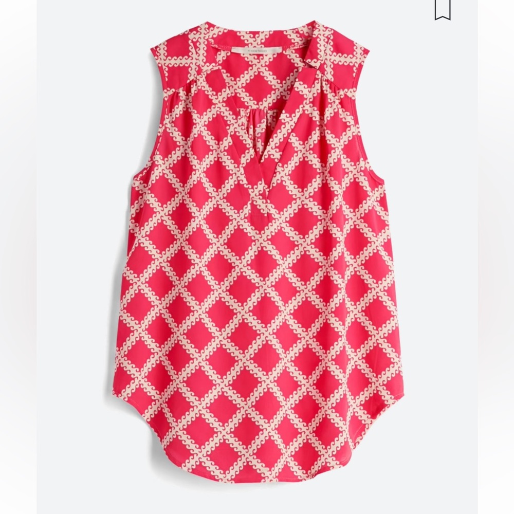 NWT 41 Hawthorn Shalley Split Neck Blouse